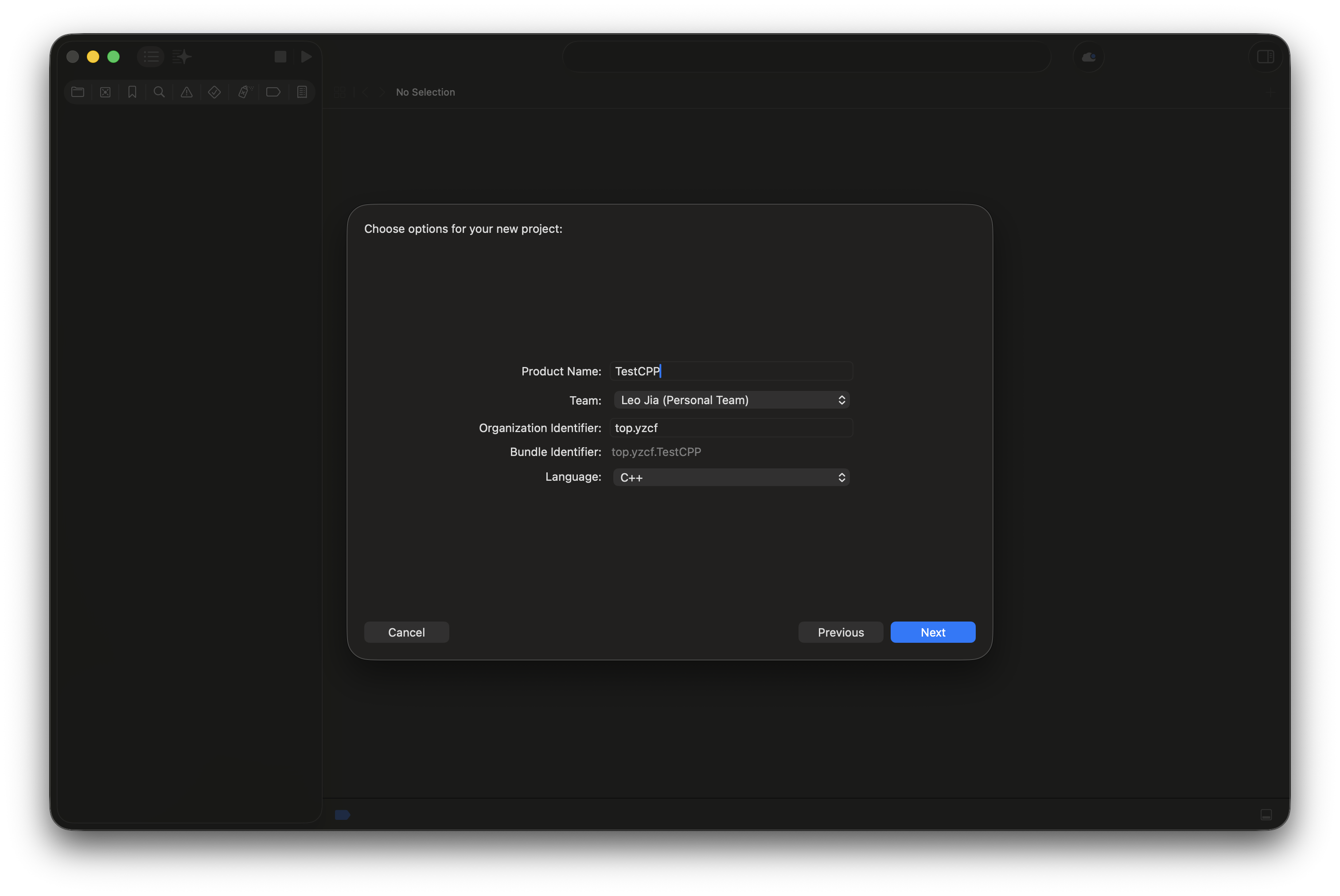 Set Project Info